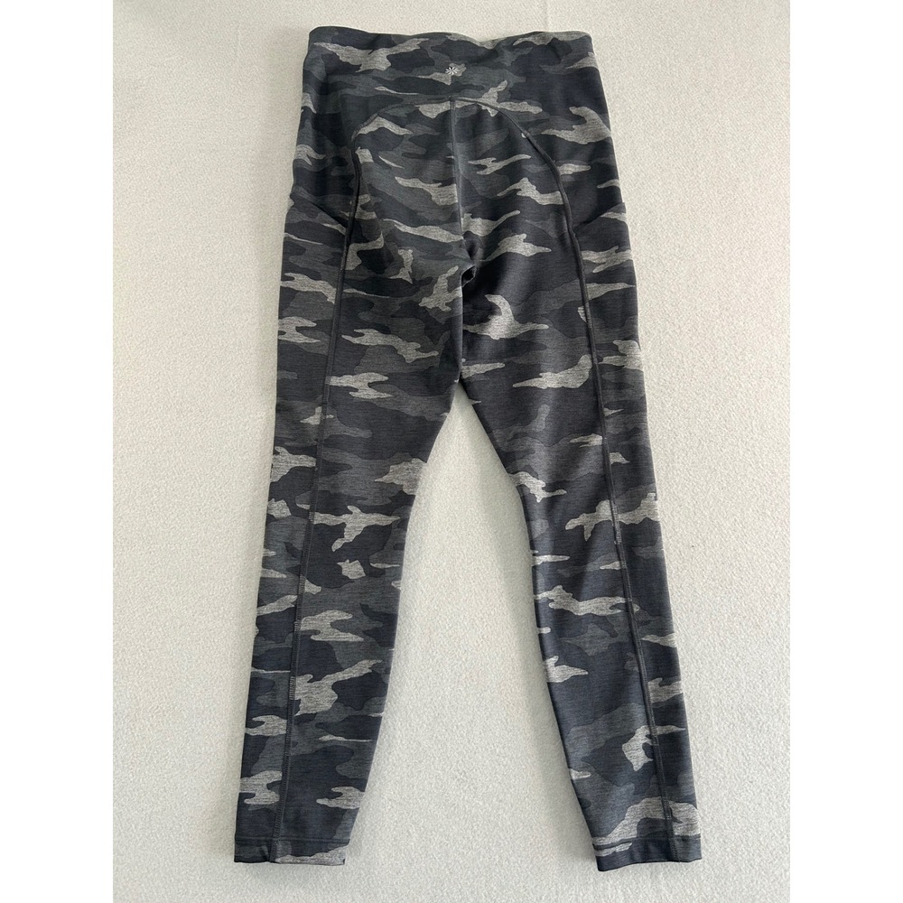 Athleta Ultimate‎ Camo 7/8 Tight Women Size S Grey Camouflage High Rise Leggings - Picture 6 of 7